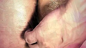 imagine that sexy brazilian sissy shemale pumping her tight ass in fishnets and heels