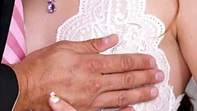 Grooms bolt, we sneak off with virgin stepdaughters for fun.