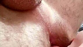 hot spontaneous prostate massage leads to cumshot orgasm on tits