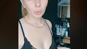Russian Crossdresser Flaunts Cute Ass In See-Through Bigo Live!