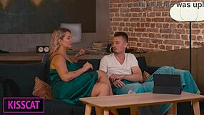 Step mom nikky dream takes huge cock doggystyle with neighbor