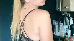 Russian Crossdresser Flaunts Cute Ass In See-Through Bigo Live!