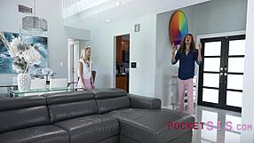 petite tanned 18+ becky summer giovanni hollywood gets punished
