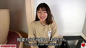 shiori goes wild in school swimsuit with cute blowjob and cowgirl ride