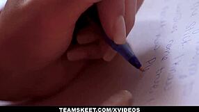 hot teen jillian janson robbed then bent over for monster cock anal doggystyle cumshot