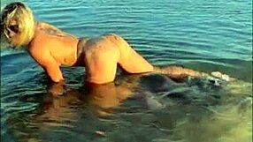 kleo furiosa's tight tanned ass and pussy teasing on beach got you hard?