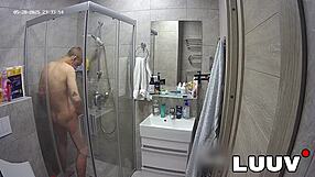 Luuv Abbadon showers meticulously then shaves body for reality show