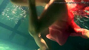 wanna dive into lilia mihalkova and natalia kupalka's underwater lesbian play?