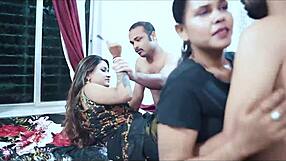 Horny Indian Wife in Sari Craves Devar's Dirty Hardcore Sex Hindi Audio