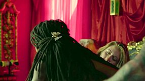 two horny babes electra rayne hazel grace alternate riding steve rickz big cock.