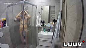 Luuv Abbadon showers meticulously then shaves body for reality show