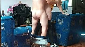 spying on latina stepsis getting doggystyle pounded by boyfriend?