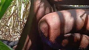 damn street hooker gets her curvy body destroyed by huge black cock deep in pussy outdoors part 2