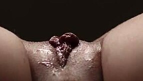 Watch Cute Teen's Closeup Pussy Vibrator Moans Explode Morning!