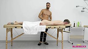 i hired this straight masseur to cheat on him... feels so wrong but hot