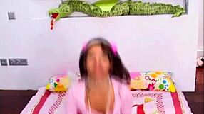 little lupe fingers her small teen tits and tight pussy in solo masturbation session
