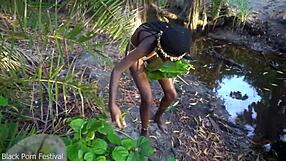 i see slim african babe naked in village hunting dick bad
