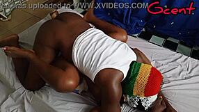 Lagos babe 😩💦 gets her tight pussy destroyed by monster bbc pounding missionary