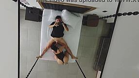 i love watching this beautiful latina give her ass and fill it with milk part one