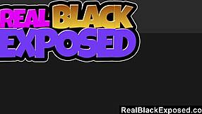 Big tits Asian babe gets hardcore fucked by black monster cock with facial cumshot lick cleanup
