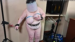 Oh god, tit suffering udder busting slut sub curious fern slo mo!
