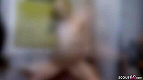 ever wondered how a fresh 18yo german teen like becci sun handles her first bareback creampie after uni?