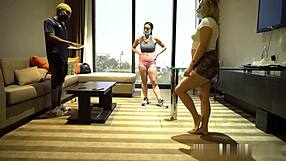 sucking big black cock through mask sloppy deepthroat in blowdemic florida
