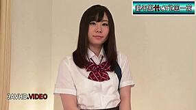 Ichika Ayamori's Kinky Schoolgirl Blowjob Ignites Forbidden Heat