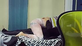 ever wonder why the sexy latina flight attendant finally gave in to bedroom fun her first time