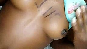 Hairy squirter with small tits gets deep creampie in intense session