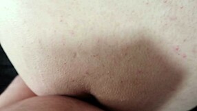 Arab hijab slut inserts monster cock deep into her big ass for intense anal sex.