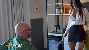 my wife skips sex so i cheat fucking hot latina housekeeper doggystyle on vacation
