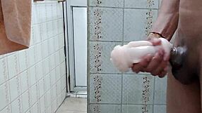 i thrust into my sex toy craving my sister-in-law's rich tempting mouth