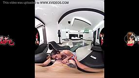 VRLatina VR Tattooed Latina Babe Sweats Through Intense Workout Session