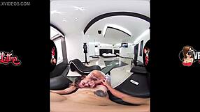 VRLatina VR Tattooed Latina Babe Sweats Through Intense Workout Session