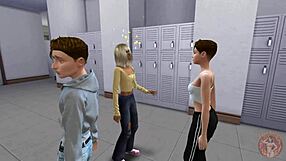 episódio 2: novinha loses virginity to old man, naughty student bangs director 😏 rpg sims style