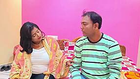 best indian wife cheats with dirty talk and huge tits bounce!
