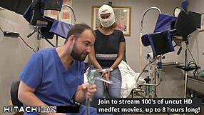 Freshman Taylor Ortega's Mandatory Hitachi Orgasm by Doctor