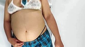 Can You Resist Hot Pregnant Milf's Sexy Fuck Tease?