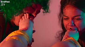 Latina Goddess Makes Sub Lick Toes Before Pussy Access