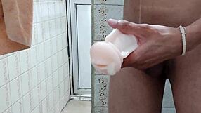 i thrust into my sex toy craving my sister-in-law's rich tempting mouth