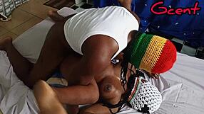 Lagos babe 😩💦 gets her tight pussy destroyed by monster bbc pounding missionary
