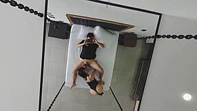 i love watching this beautiful latina give her ass and fill it with milk part one