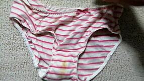 ever sniffed a 42-year-old wife's dirty soaked panties up close?