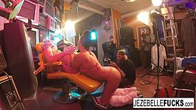 jezebelle and leya dive into hot lesbian pussy play with big tits
