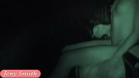 jeny smith strips naked in crowded cinema for voyeur thrill