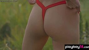 nude ukrainian emily rise shines sexy in sun with shaved pussy petite body