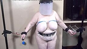 Oh god, tit suffering udder busting slut sub curious fern slo mo!