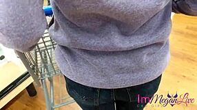 Immeganlive Rips Wedgies on Amateur Girls Outdoors
