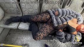 peruana redhead slut rides bus collector's monster cock cowgirl